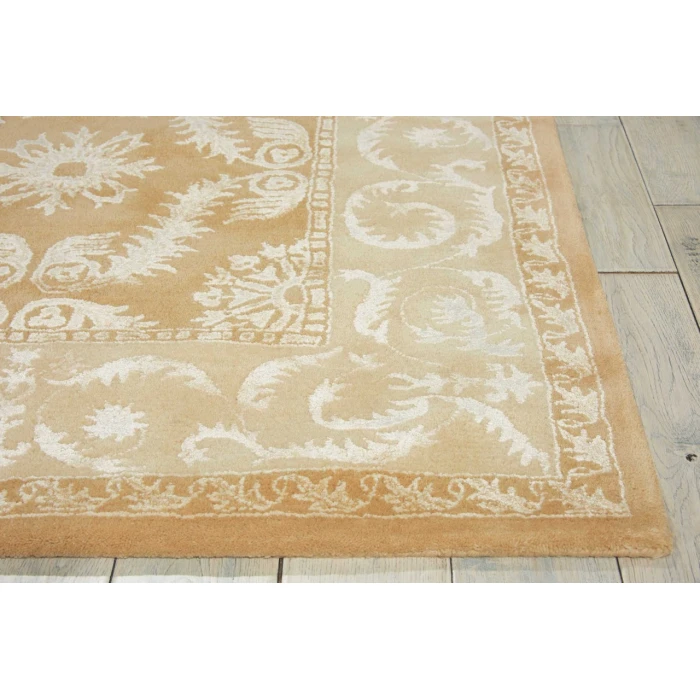 Nourison Home Symphony Gold SYM08 7ft.6in. x 9ft.6in. Rect. Rug