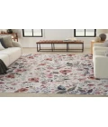 Nourison Nourison Washables Ivory Pink NWB01 5 ft. 2 in. X 7 ft. Rectangle Rug