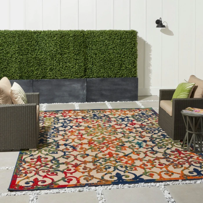Nourison Aloha Area Rug ALH21-Multicolor