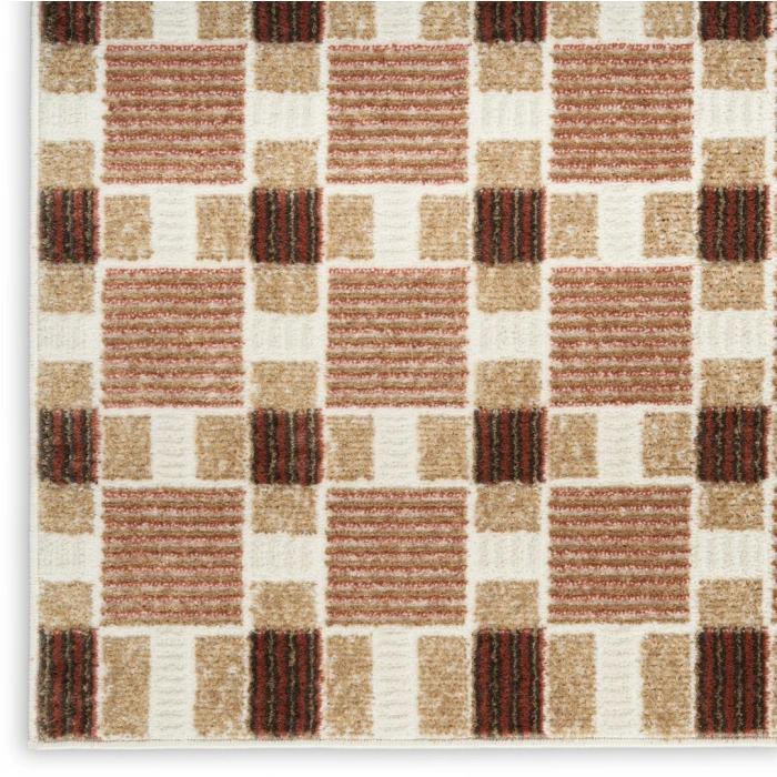 Nourison Nordic Rust NRC14 10ft. x 14ft. Rect. Rug