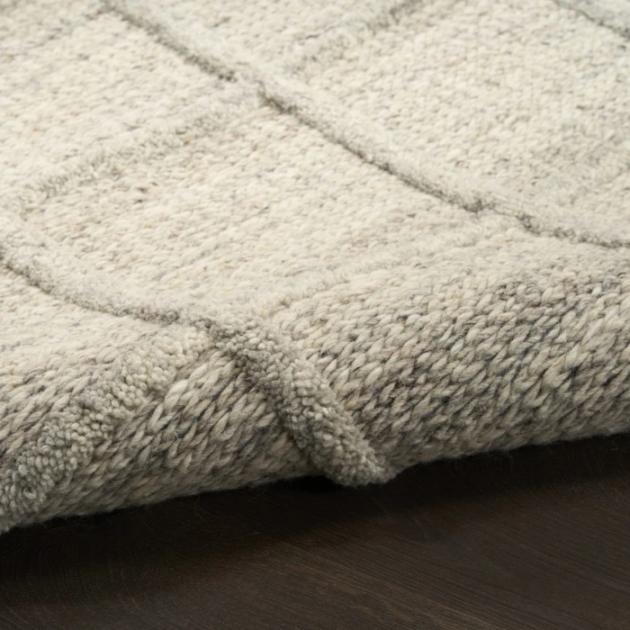 DKNY Pure Framework Grey FRA01 8ft.6in. x 11ft.6in. Rect. Rug