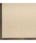 Nourison Tulum Cream TLM03 2 ft. 2 in. X 8 ft. Rect. Rug