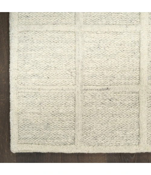 DKNY Pure Framework Cream / Ivory FRA01 5ft. x 7ft.6in. Rect. Rug