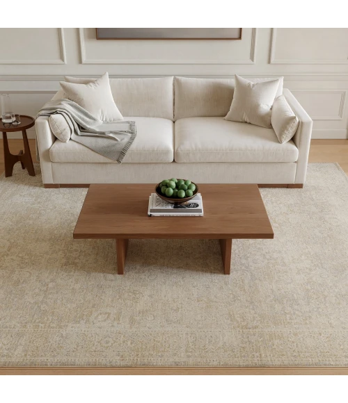 Nourison Home Sultana Beige SLL01 9ft. x 12ft. Rect. Rug