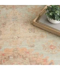 Nourison Vintage Washables Sage Multicolor VWS16 4 ft. X 6 ft. Rect. Rug