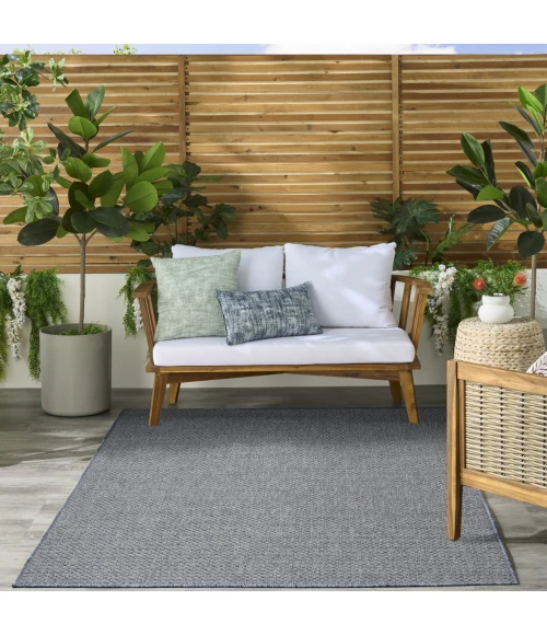 Nourison Home Tulum Blue TLM03 4ft. x 6ft. Rect. Rug