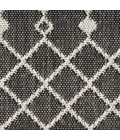 Nourison Positano Black POS02 2 ft. X 6 ft. Rect. Rug