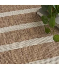 Nourison Positano Jute Ivory POS03 6ft. Round Rug