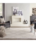 Nourison Venosa Area Rug VSN01-Ivory/Grey