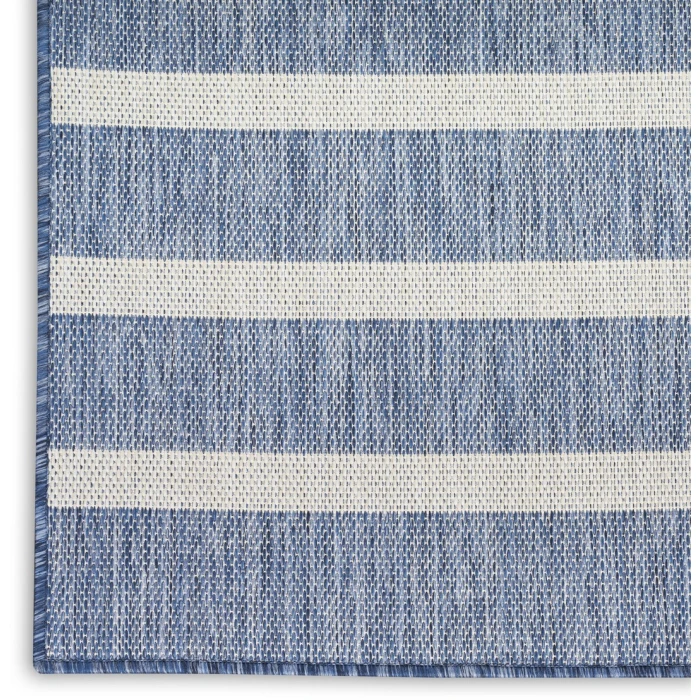 Nourison Positano Navy Ivory POS03 8ft. Square Rug