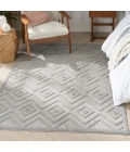 Nourison Versatile Area Rug NRV01 Silver Grey