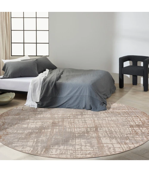 Calvin Klein Rush Area Rug CK950 Ivory/Taupe