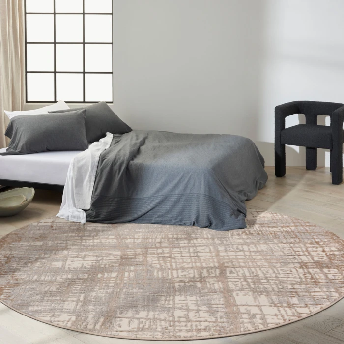 Calvin Klein Rush Area Rug CK950 Ivory/Taupe