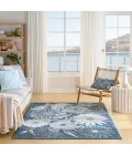 Nourison Aloha Blue ALH33 5 ft. 3 in. X 7 ft. 5 in. Rect. Rug