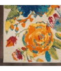 Nourison Allur Area Rug ALR07-Ivory Multicolor