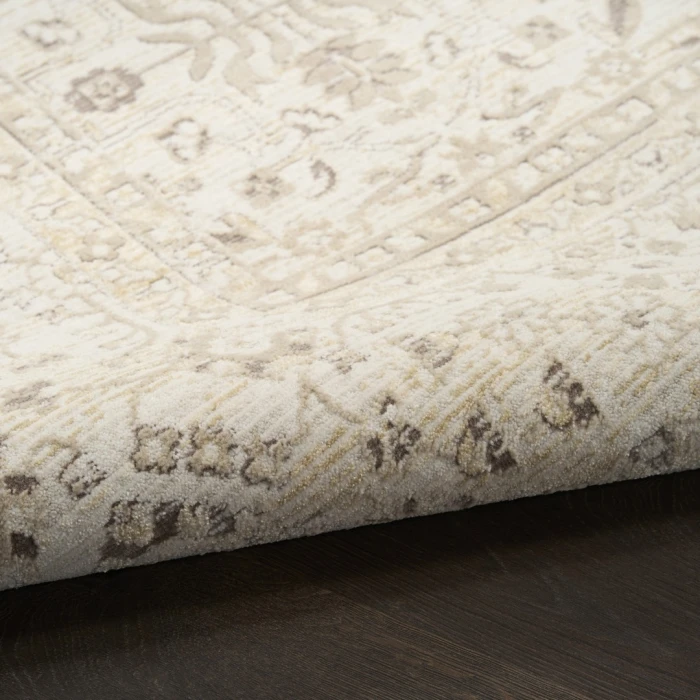 Nourison Soft Mist Beige SMI02 9ft. x 12ft. Rect. Rug
