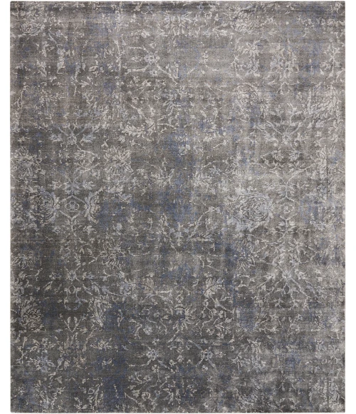 Nourison Home Lucent Grey LCN04 7ft.9in. x 9ft.9in. Rect. Rug