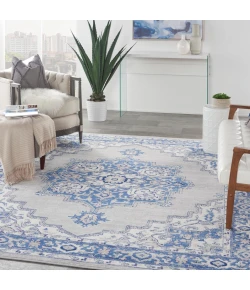 Nourison Home Whimsicle WHS03 Grey Blue 8 ft. 4 in. X 11 ft. 6 in. Area Rug