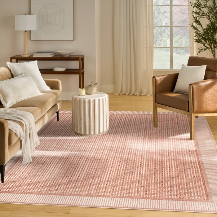 Nourison Nordic Brick Ivory NRC03 8 ft. X 10 ft. Rect. Rug