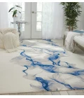 Nourison Home Twilight Blue TWI27 7ft.9in. x 9ft.9in. Rect. Rug
