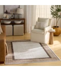 Nourison Dekor Ivory Brown DEK06 5 ft. 3 in. X 7 ft. Rect. Rug