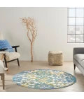 Nourison Aloha Area Rug ALH21-Ivory Blue
