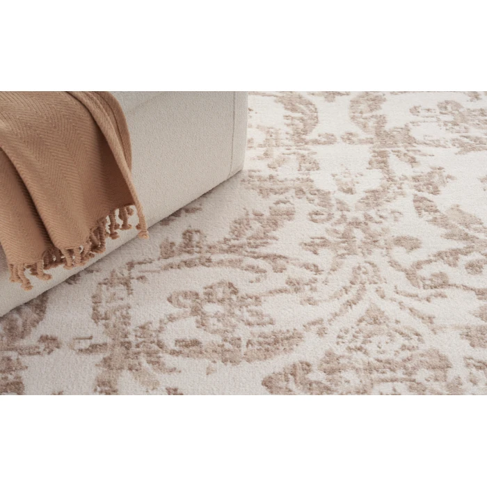Nourison Jubilant Ivory Beige JUB09 7 ft. 10 in. X 9 ft. 10 in. Rectangle Rug