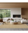 Nourison Strata Taupe SSS01 9ft.9in. x 13ft.9in. Rect. Rug