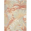 Nourison Home Aloha ALH43 Sage Rose 7 ft. 10 in. X 10 ft. 6 in. Area Rug