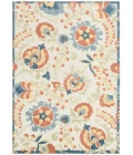 Nourison Aloha Grey Multicolor ALH17 5 ft. 3 in. X 7 ft. 5 in. Rect. Rug