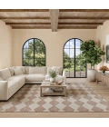 Nourison Positano Beige POS04 10ft. Square Rug