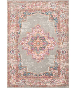 Nourison Home Passion PSN03 Grey 5 ft. 3 in. X 7 ft. 3 in. Area Rug