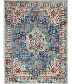 Nourison Passion Ivory Multicolor PSN29 5ft. 3in. x 7ft. 3in. Rect. Rug