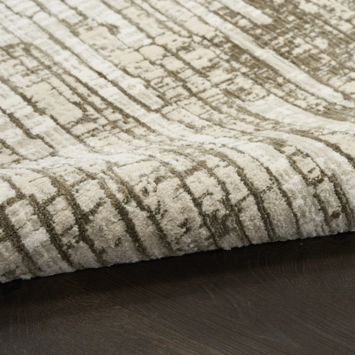 Nourison Soft Structure Mocha SOF03 7ft.10in. x 9ft.10in. Rect. Rug