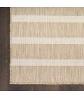 Nourison Positano Beige Ivory POS03 8ft. Square Rug