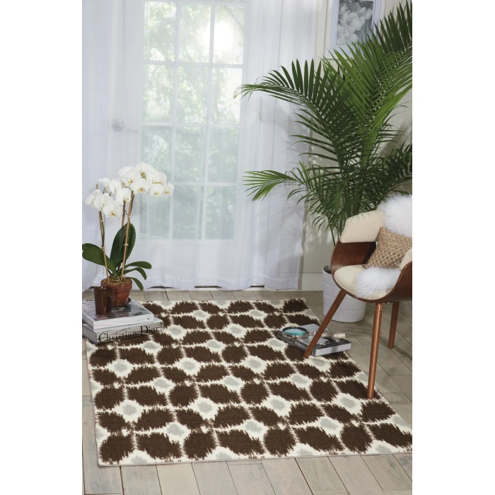 Nourison Home Enhance Brown EN199 4ft. x 6ft. Rect. Rug