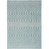 Nourison Home Positano POS02 Aqua 6 ft. X 9 ft. Area Rug
