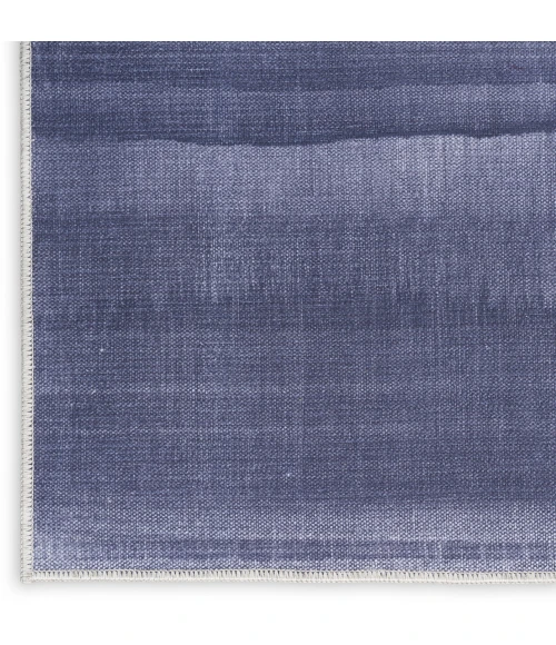 Nourison Launder Grey Blue LDR01 2ft.8in. x 4ft. Rect. Rug
