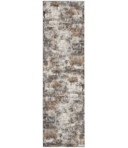 Nourison Home Tangra TNR03 Grey/Multi 2 ft. 2 in. X 7 ft. 6 in. Area Rug