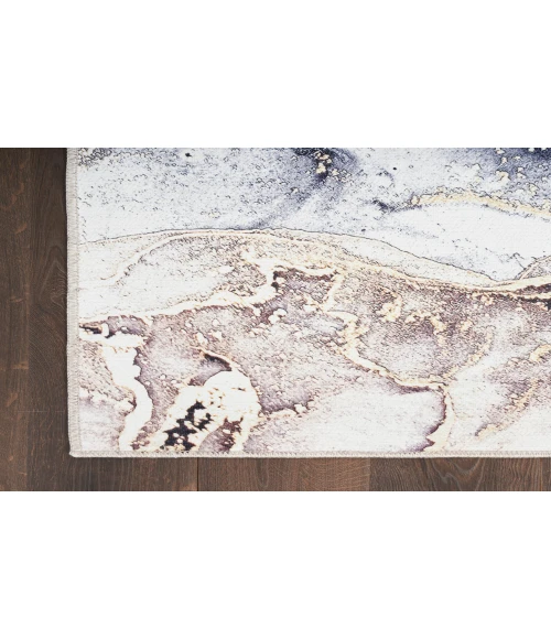 Inspire Me! Home Décor Daydream Ivory Multicolor DDR01 5 ft. 3 in. X 7 ft. 3 in. Rectangle Rug