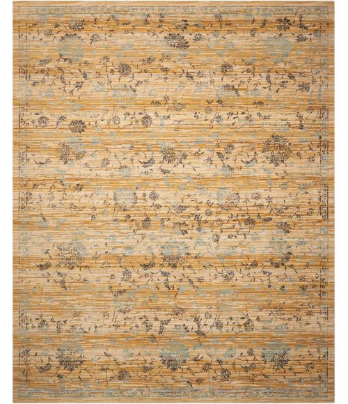Nourison Rhapsody Area Rug RH013-Caramel/Cream