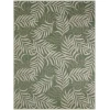 Nourison Home Garden Oasis GOA01 Green Ivory 10 ft. X 14 ft. Area Rug