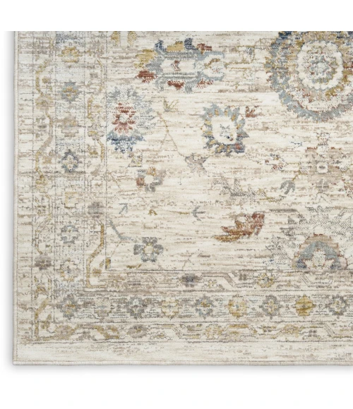 Nourison Home Antique Fusion Cream / Ivory ANF04 3ft.11in. x 5ft.10in. Rect. Rug