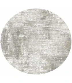 Nourison Dekor Grey DEK07 5ft. 3in. x Round Round Rug