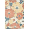 Nourison Home Aloha ALH42 Rose 3 ft. 6 in. X 5 ft. 6 in. Area Rug