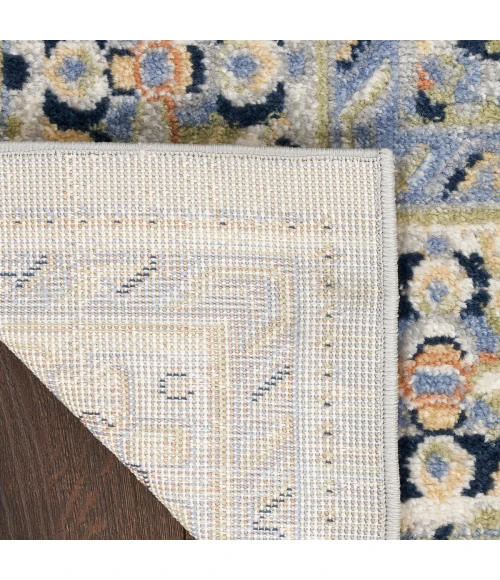 Nourison Nourison Essentials Persian Blue NRE07 2 ft. 2 in. X 14 Rect. Rug