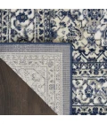 Nourison Cyrus Ivory Navy CYR01 2ft.2in. x 7ft.6in. Rect. Rug