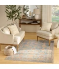 Nourison Vintage Washables Navy Multicolor VWS10 4 ft. X 6 ft. Rect. Rug