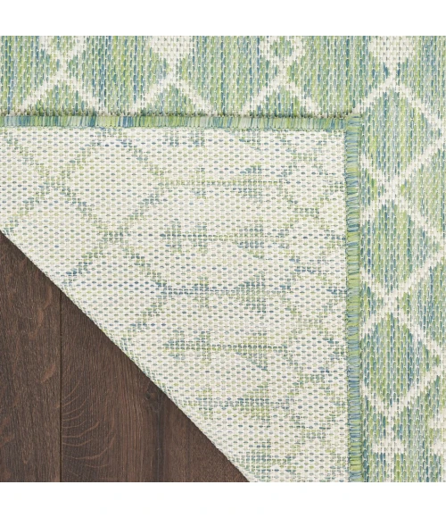 Nourison Positano Blue Green POS02 12ft. x 15ft. Rect. Rug