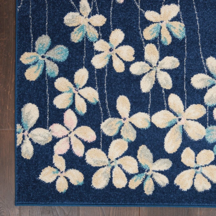 Nourison Tranquil Area Rug TRA04-Navy